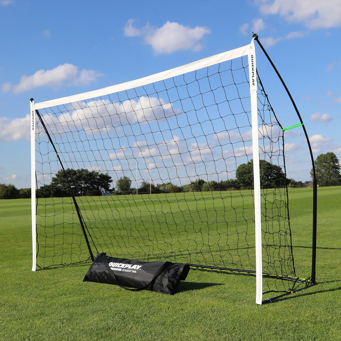 KICKSTER Portable Football Goal 2.4m x 1.5m - QUICKPLAY EU