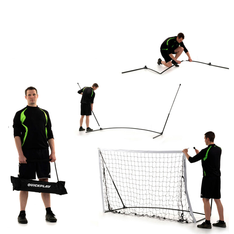 <tc>KICKSTER</tc> Tragbares Elite-Fußballtor 150 x 100 cm