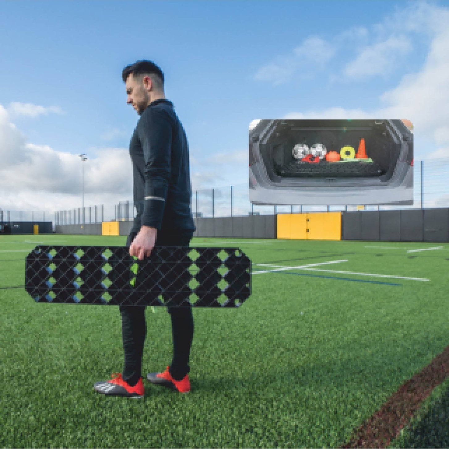 Planche de rebond de football REPLAY Station
