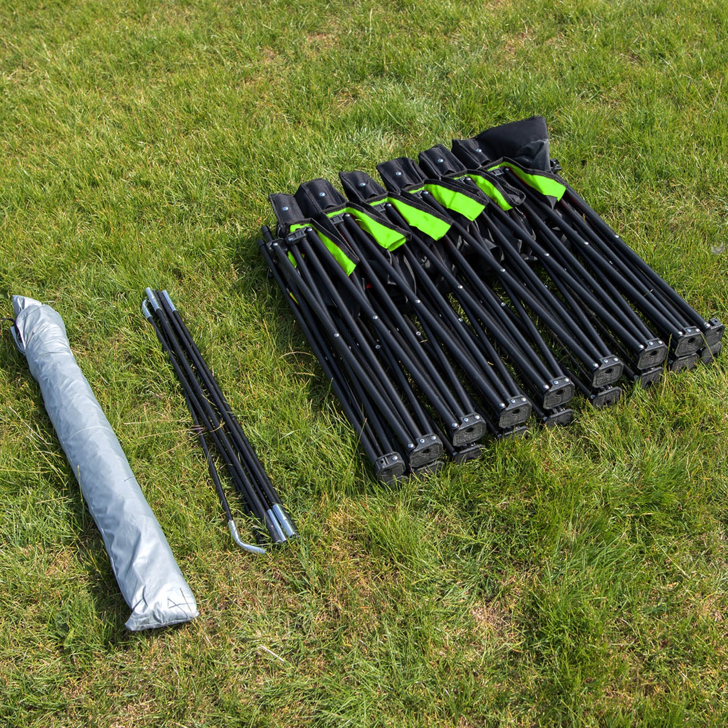 Banc de touche pliable couvert PRO Bench Shelter 6 places