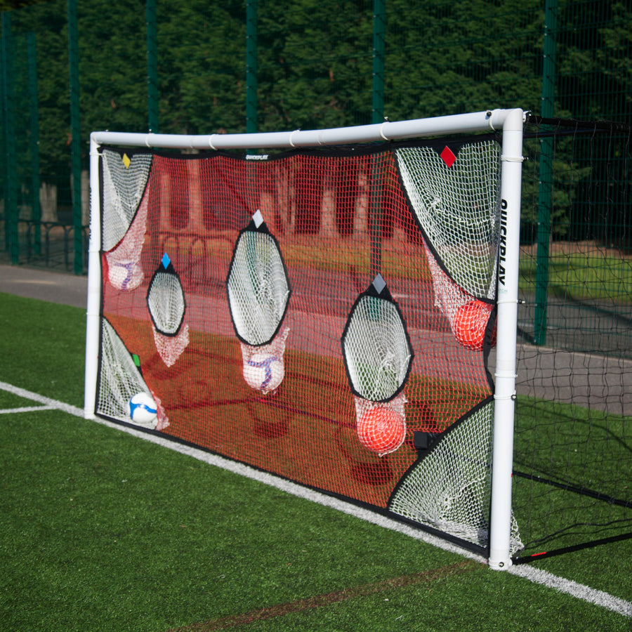 Filet cible TARGET 370 x 180 cm pour buts de football (but non inclus)