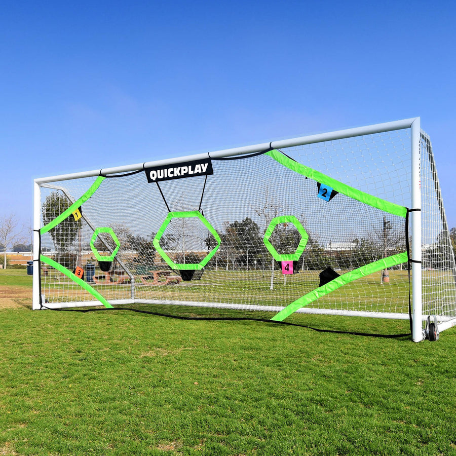 Filet cible TARGET Pro 730 x 240 cm pour buts de football à 11 (but non inclus)