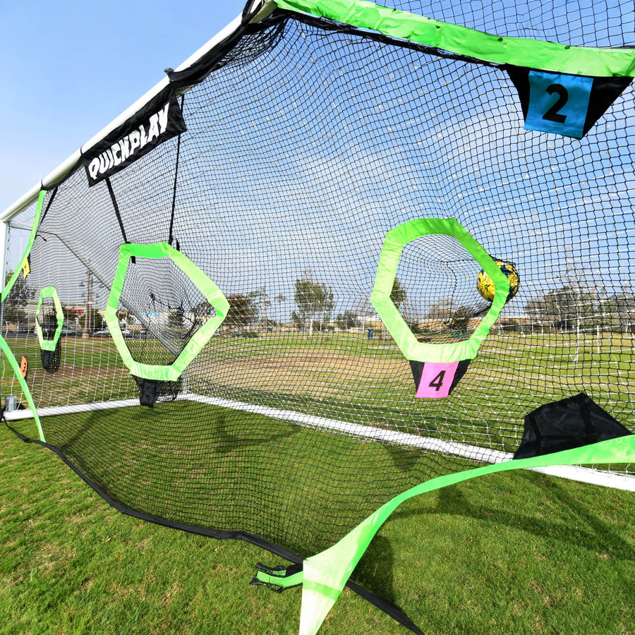Filet cible TARGET Pro 730 x 240 cm pour buts de football à 11 (but non inclus)