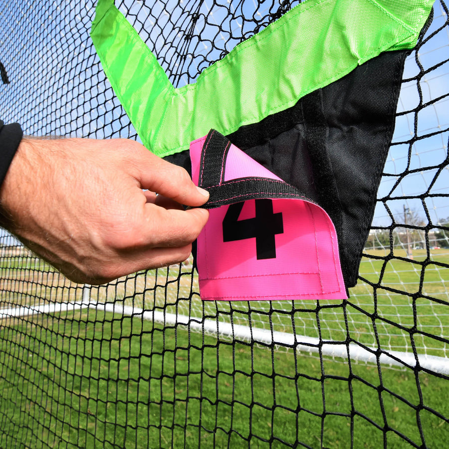Filet cible TARGET Pro 730 x 240 cm pour buts de football à 11 (but non inclus)