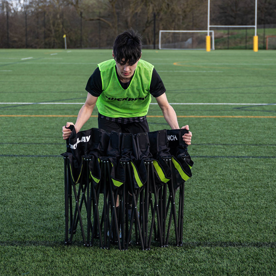 Banc de touche pliable PRO Bench 6 places