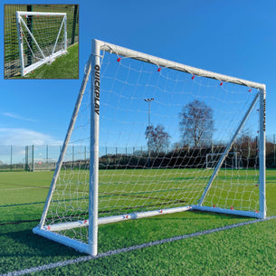 <tc>Q-FOLD</tc> But de football pliable 240 x 150 cm