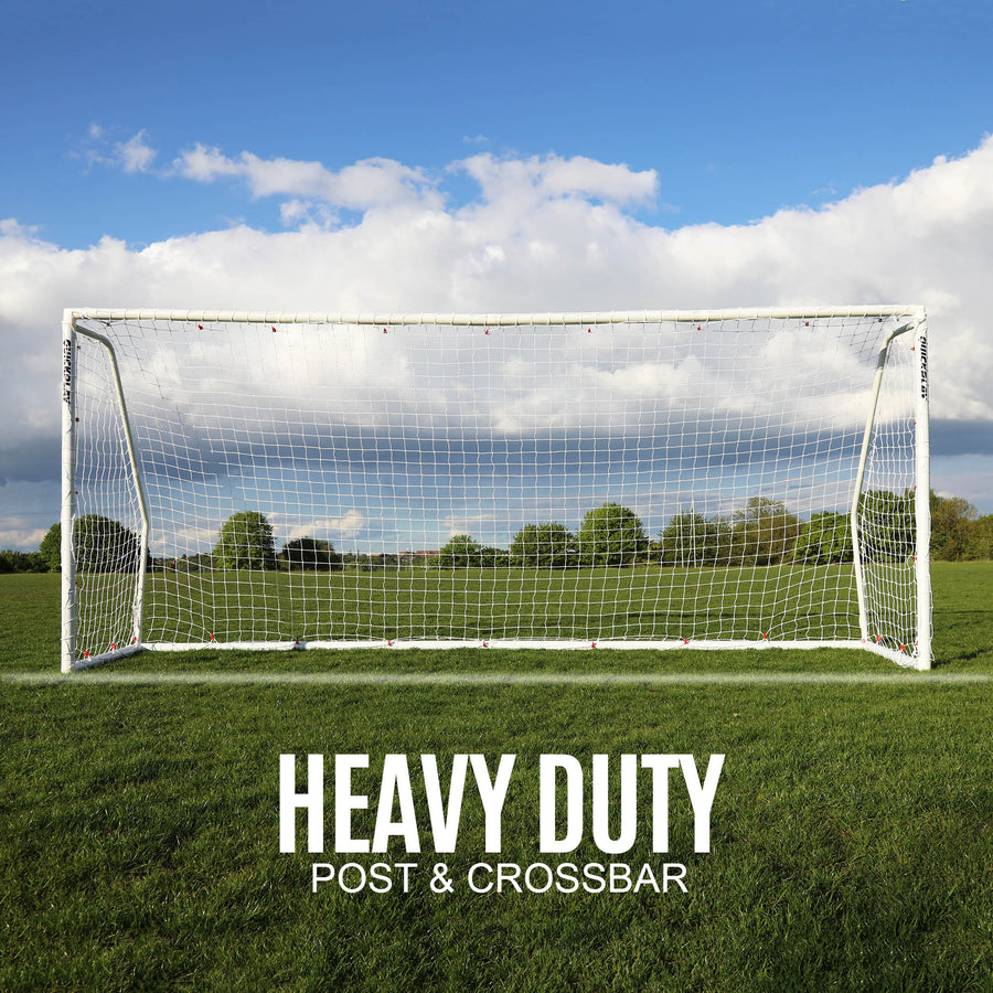 But de football pliable Q-FOLD Match 370 x 180 cm