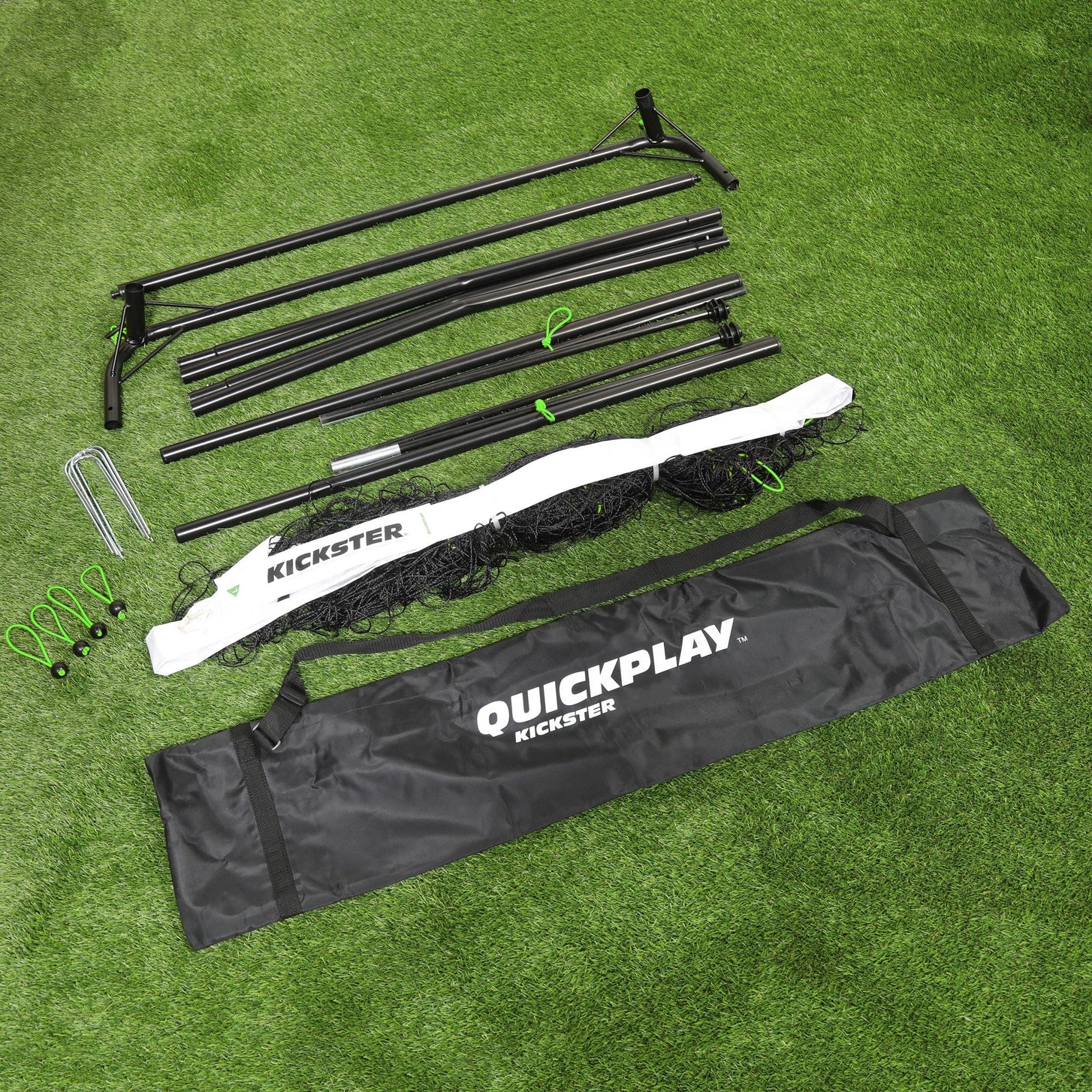 But de football transportable KICKSTER 370 x 180 cm